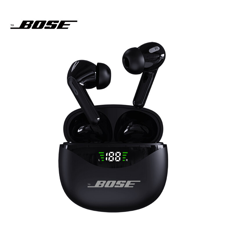 Oryginalne słuchawki Bluetooth toBOSE słuchawki sportowe bezprzewodowe słuchawki douszne podwójny mikrofon HD wyświetlacz LED słuchawki do gier