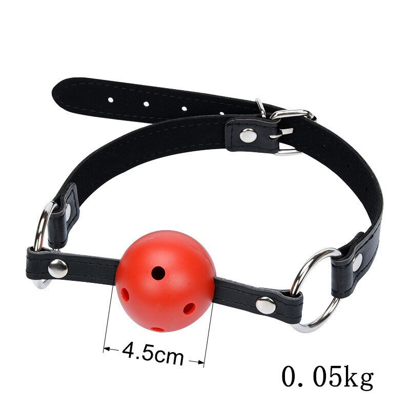 Silicone Open Mouth Gag Ball Bdsm Bondage Mouth Belt Slave Ball Erotic Sex Toys for Woman Couples Adult Game Accessories Toys