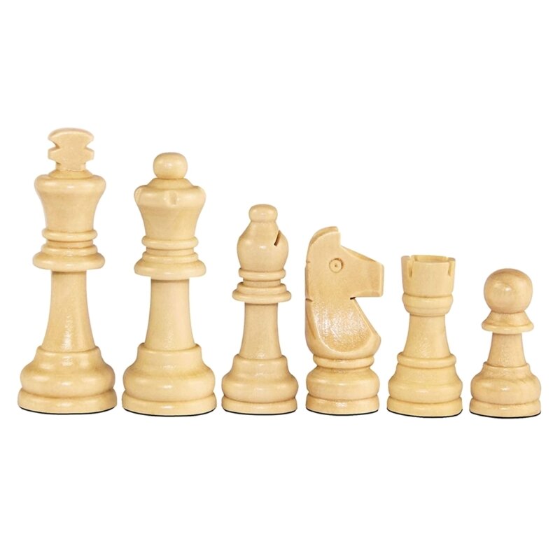 32 Pieces 2.2Inch King Figures Chess Game Pawns Figurine Pieces Replacements Set
