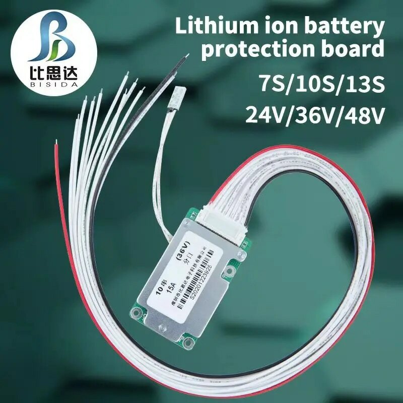 Bilsida-充電式リチウム電池,24v/36v/48v/7s/10s/13s,電動スクーター用18650