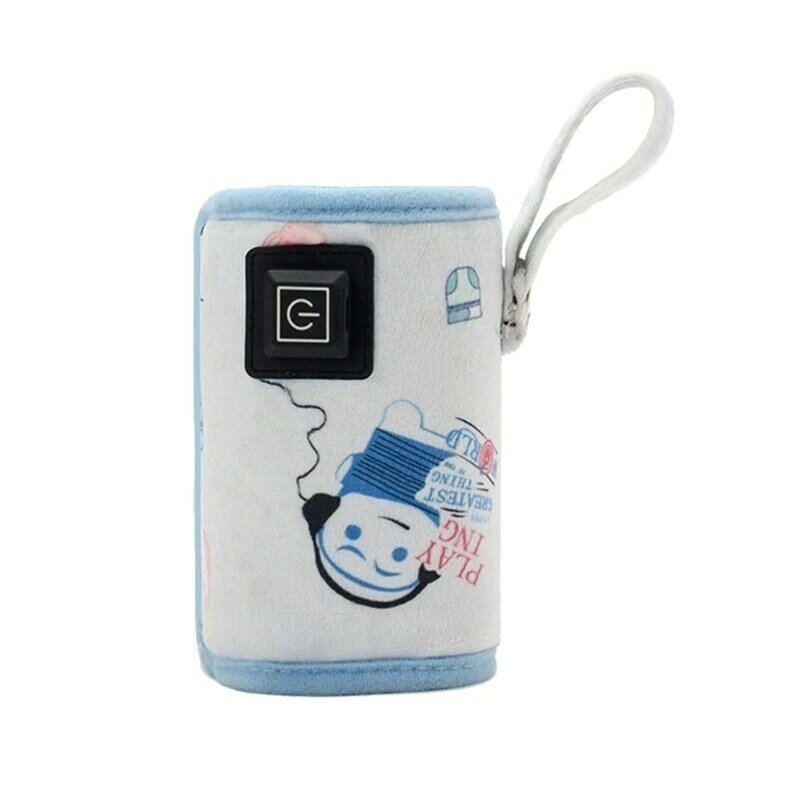Scaldabiberon per latte USB Biberon per neonati Custodi termici portatili Manicotto riscaldante da viaggio per latte artificiale