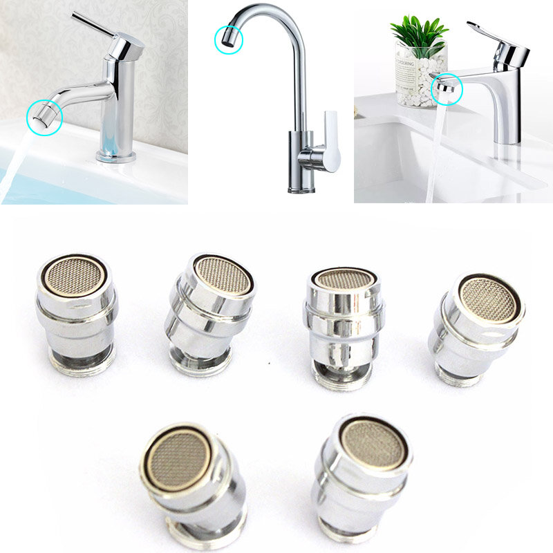 Faucet Extender Universal Interface M16 M18 M20 M22 F22 Brass Splash Head Kitchen Bathroom Sink Faucet Spouts Water Tape Adapter