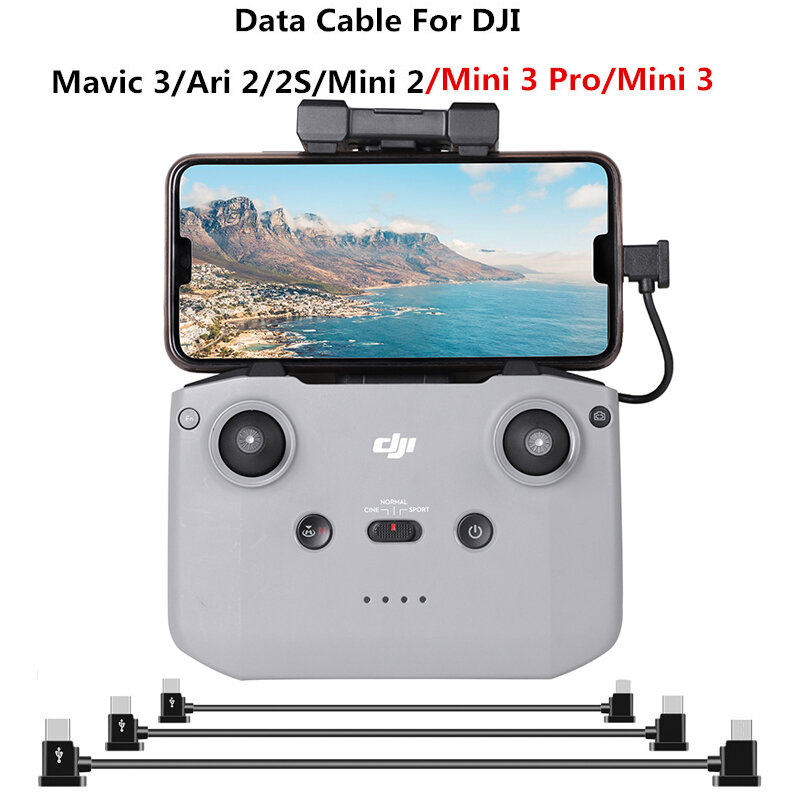 Cavo dati RC-N1 telecomando per telefono connettore Tablet Micro USB TypeC IOS estendere per DJI Mavic MINI/SE/Pro/Air/Mavic 2