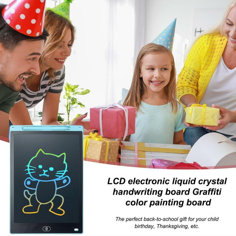 Tableta de dibujo LCD borrable, tablero de dibujo para niños, tablero de dibujo para niños, grafiti para guardería