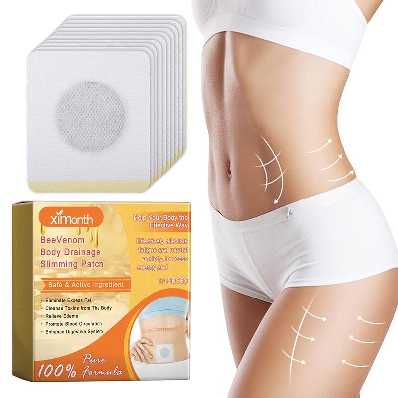 50 Pieces Weight Loss Belly Slimming Patch Fast Burning Fat Detox Abdominal Navel Sticker Dampness-Evil Removal Improve Stomach