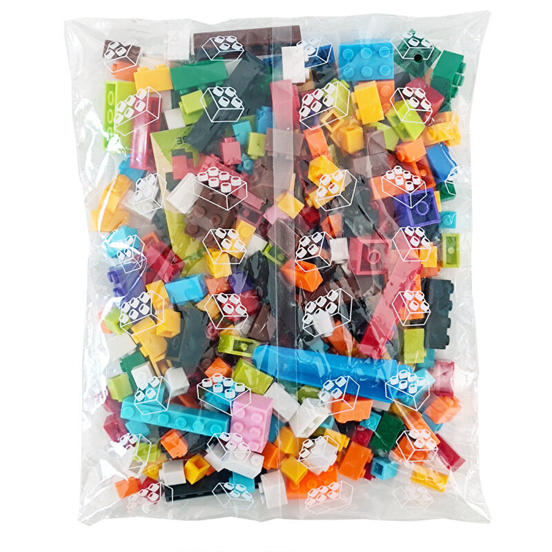 Bulk Lot Building Blocks, Block Plate Toys, Block, Classificados por Cor, Pequenas Partículas, Compatível com Legoeds, 120Pcs