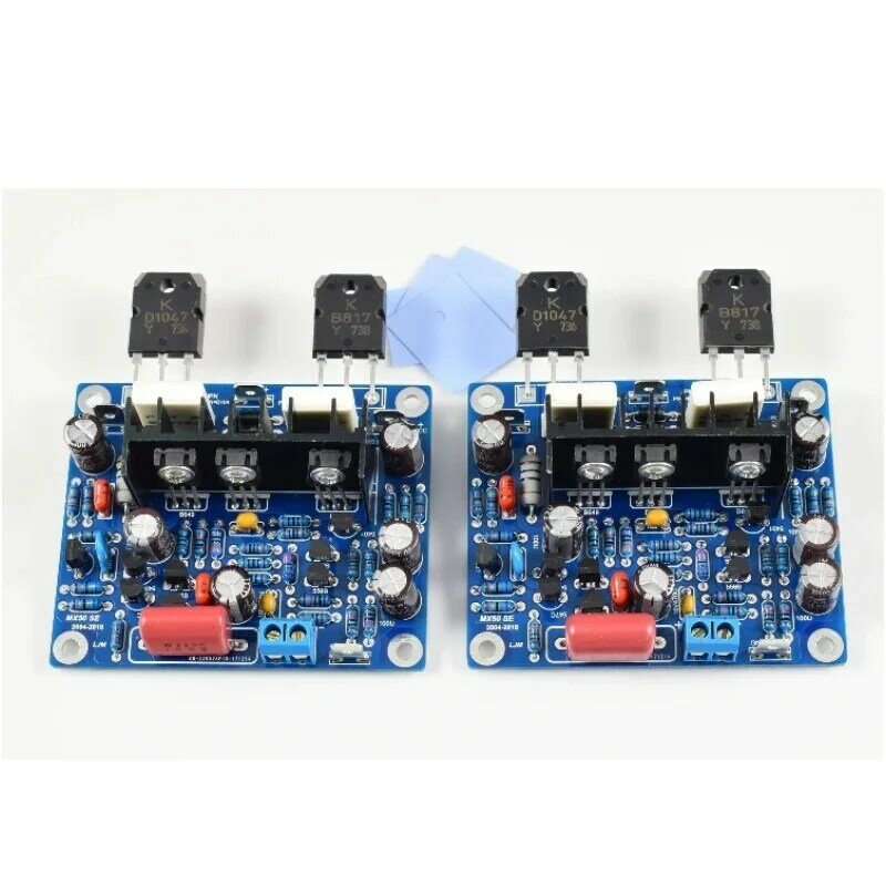 AIYIMA-placa amplificadora de potencia de Audio MX50 SE 100WX2, canales duales, Kit de bricolaje de amplificadores estéreo HiFi, 2 uds.