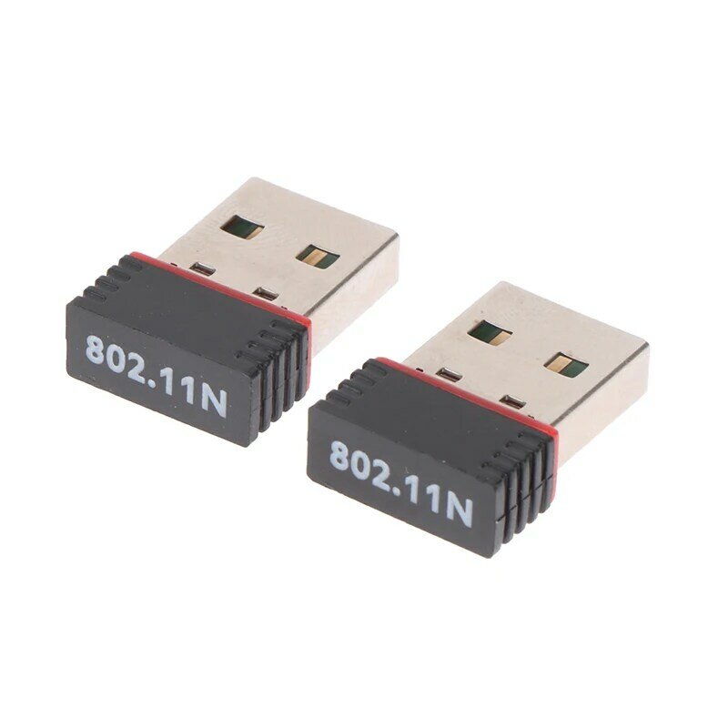Mini adaptateur USB Wi-Fi sans fil pour ordinateur de bureau PC, carte réseau LAN, stérilisation, RTL8188, 150Mbps, 11b par g par n