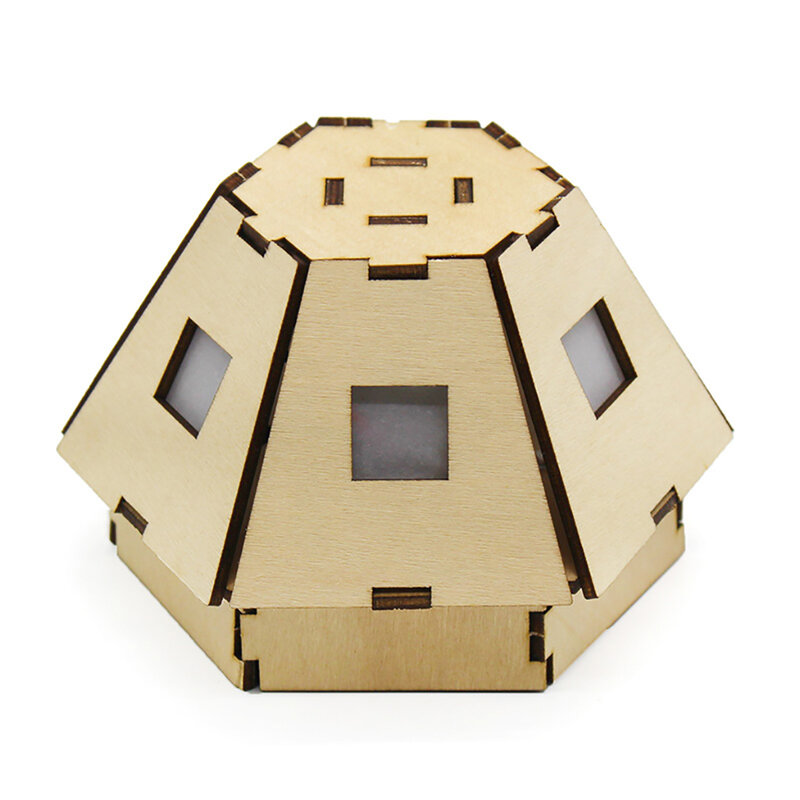 لتقوم بها بنفسك خشبية للعب البخار نموذج كبسولة قمرية صغيرة للأطفال لعبة أطفال هدية طالب مشروع علوم الفضاء مجموعة تجريبية