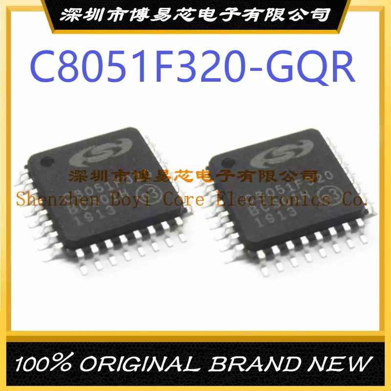 Puce de microcontrôleur IC (MCU/MPU/SOC) authentique, emballage C8051F320-GQR, nouveauté LQFP-32