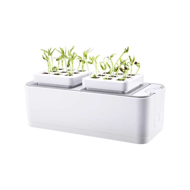 Pot Bunga Modern Sistem Kebun Sayuran Tanaman Sistem Penumbuh Hidroponik Dalam Ruangan Pintar Kit Hidroponik Lengkap