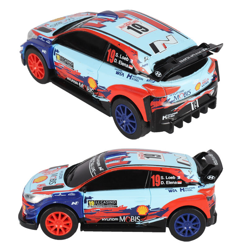 Slot Car-Juego de coches de carreras eléctrico, escala 1/43, Rally F1, coches de juguete para SCX Compact Go Ninco Scalextric