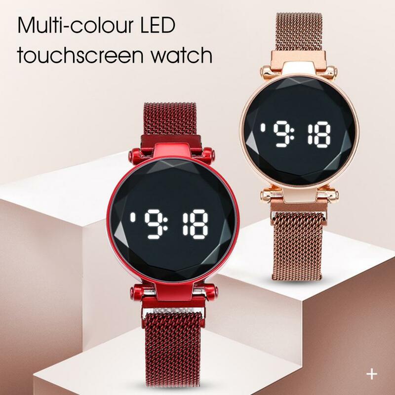 Electronic Watch Time Lady Wristwatch Jewelry Accessory Women Wristwatch