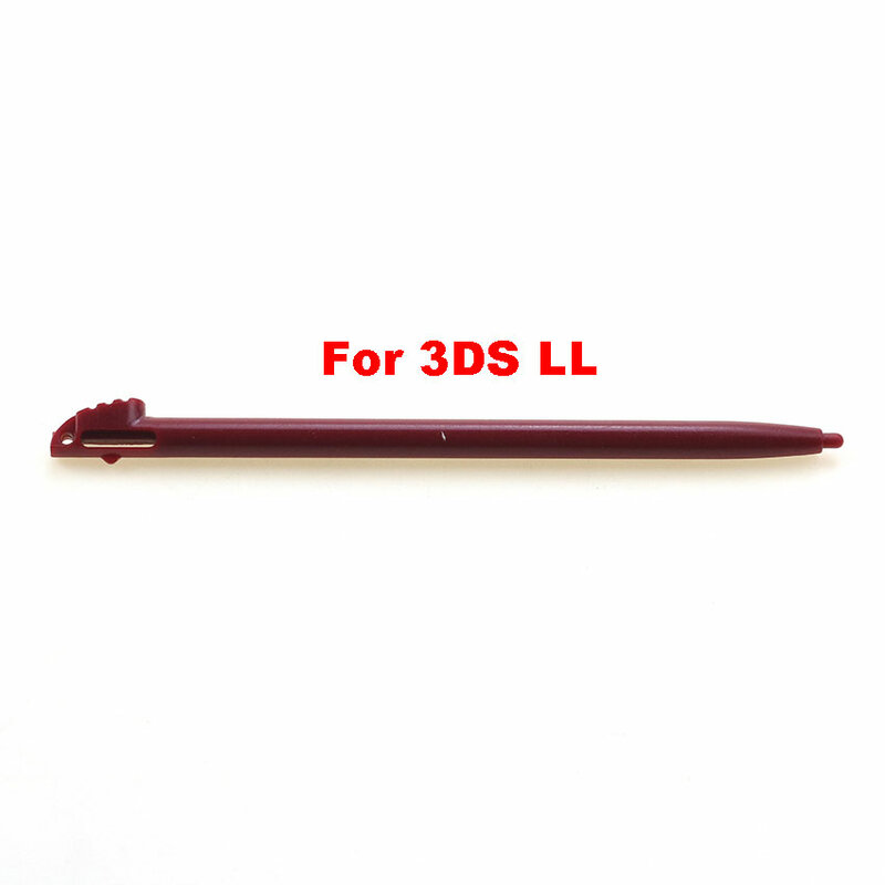 شمعدان معدني أحمر قابل للسحب القلم البلاستيك القلم ل 2DS 3DS جديد 2DS LL XL جديد 3DS XL ل NDSL NDSi NDS