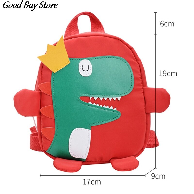 Mochilas 3D Dinosaur Cartoon para Crianças, Animal Schoolbag, Bolsa de Ombro Bonito para Meninas e Meninos, Jardim de Infância, Novo