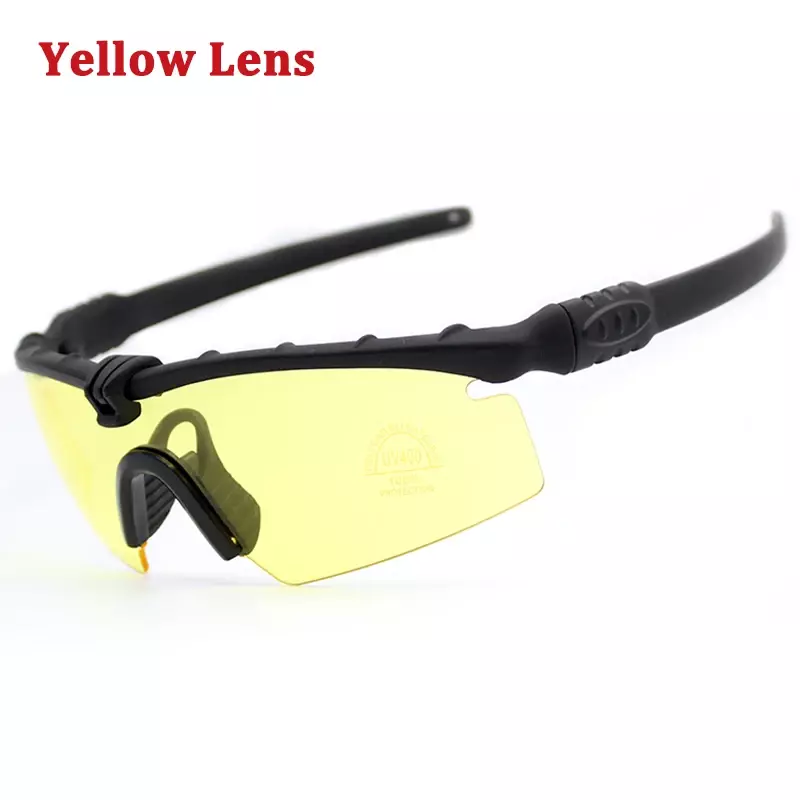 Sports Outdoor Goggles Sunglasses Polarized Glasses Gun Air Shooting Military Hunting Tactical
