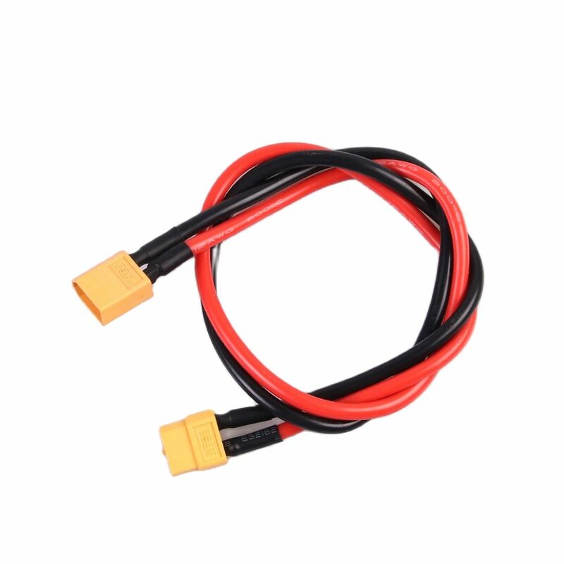 1PCS XT60 Male to Female Plug Extension Cable Lead Silicone Wire multiple sizes 14AWG 12AWG