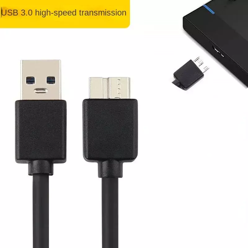 Kabel adaptor, USB 3.0 Tipe A ke USB3.0 Micro B Male untuk Hard Drive Disk eksternal HDD