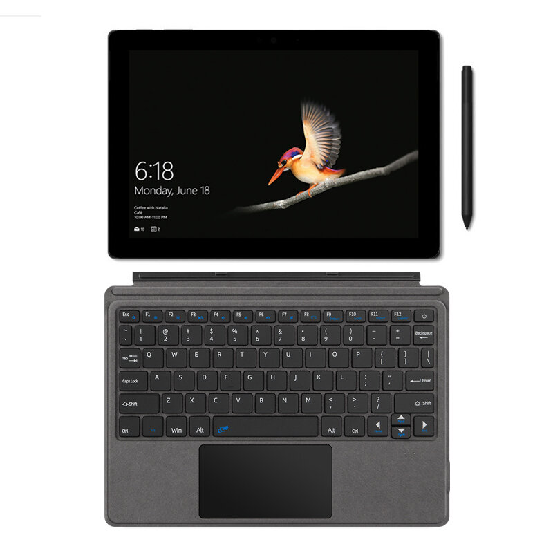 Wireless Bluetooth Rechargeable keyboard For Microsoft Surface Go 1 2 3 10.1" 10.5 Tablet No backlight With Touch Pad keyboard