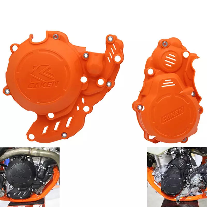 Water Pump Cover Clutch Protector Lgnition Guard For EXCF EXC-F 250 XCF-W 350 For Husqvarna FE250 FE350 FE For GAS GAS EC