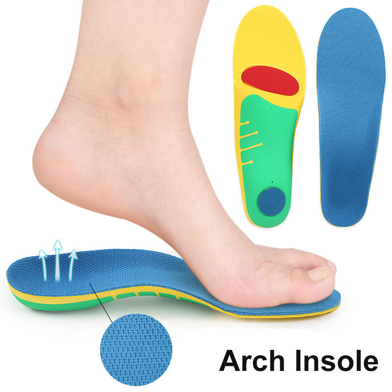 Foot Care Orthotic Insole High Arch Support Foot Pain Orthopedic Insoles Flat Foot Correction Sport Shoe Pad Health Insole