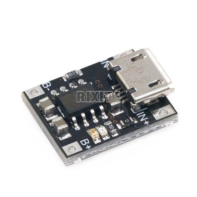 1-10 Stuks Mini Lithium Batterij Oplaadmodule 1a Laadplaat 4056 Module 18650 Oplader Micro-Interface