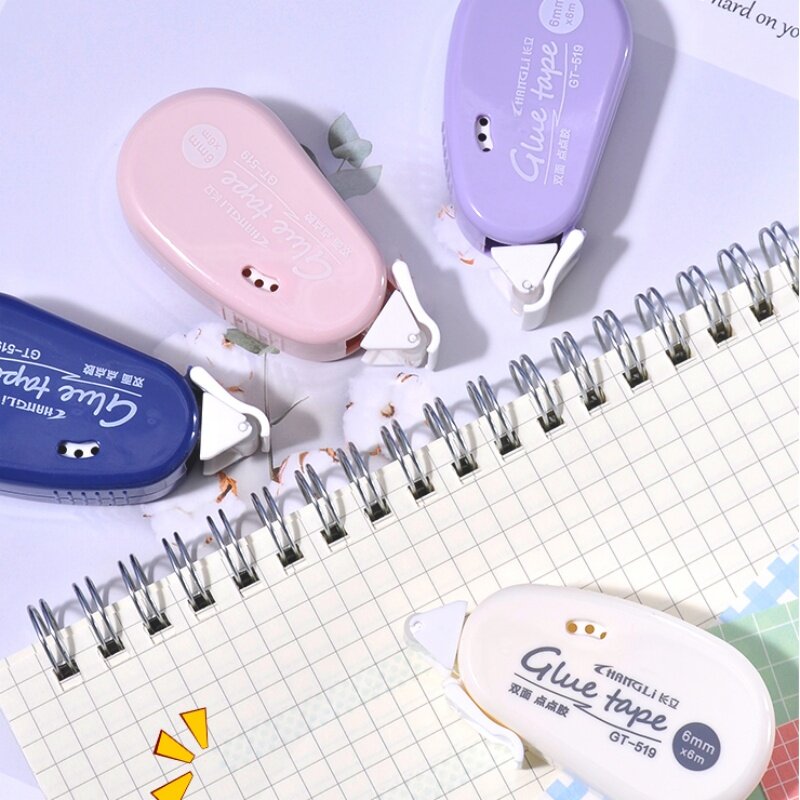 6m*6mm Double Sided Adhesive Dots Glue Tape DIY Scrapbooking Collage Photo Album School Stationery Supplies Roller Tape
