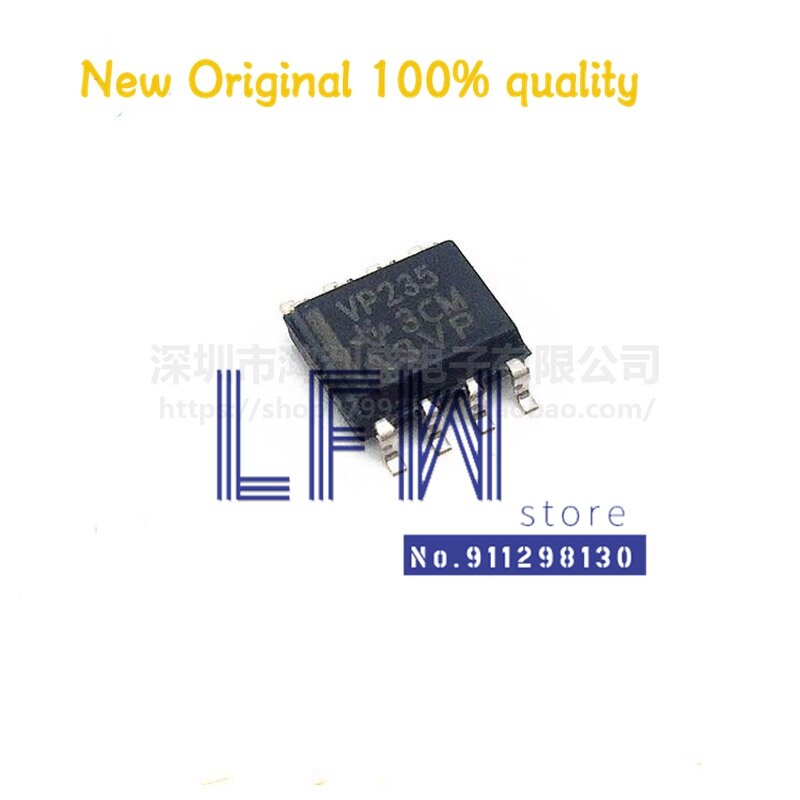 5 unids/lote SN65HVD235DR SN65HVD235 65HVD235 VP235 SOP8 Chipset 100% nuevo y Original en Stock