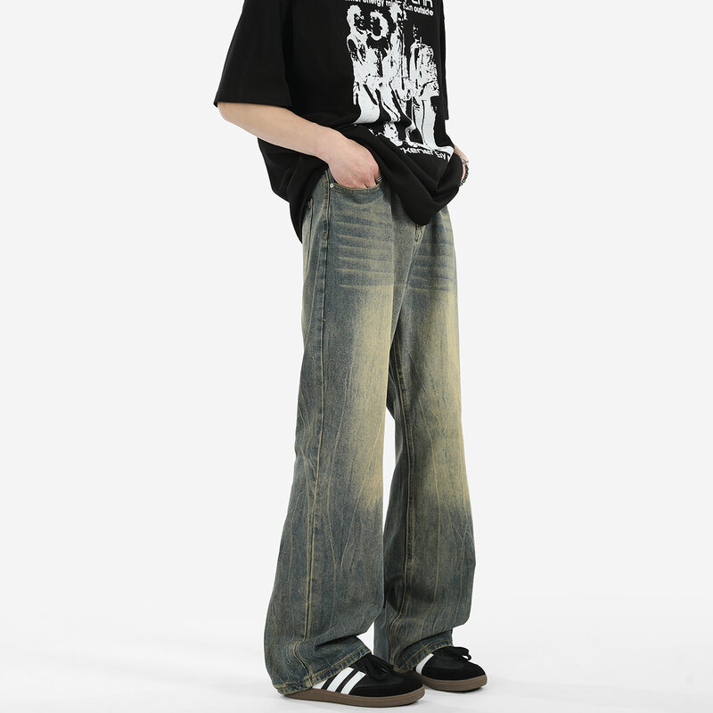 Gescheurde Pijpen Casual Broek Koppels Met Lente/Zomer Trend Plankton Knappe Student Jeans