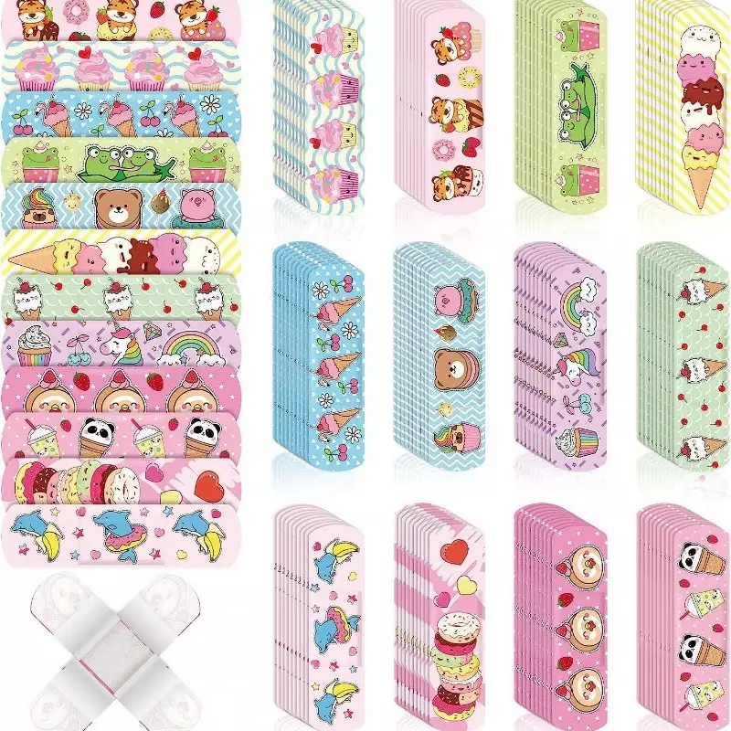 Cartoon Band Aid for Kids Adults Wound Dressing Plasters Tape for First Aid Strips Patch Waterproof Adhesive Bandages Woundplast