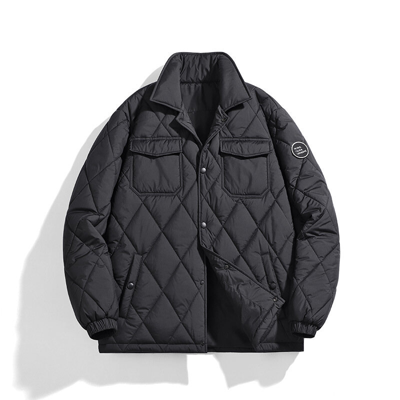 日本のブランドのルーズフィットジャケット,カジュアル,コットン,パッド入り,暖かい冬のパーカー