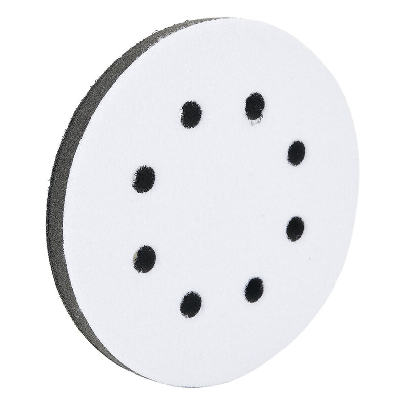 1 Pc Protective Pads 5 Inch 8 Holes Soft Interface Sanding Polishing Disc Protective Pad Backing Pad Sander Paper