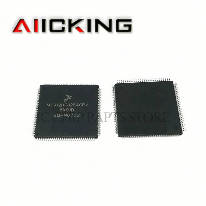 MC912DG128ACPV 1 шт., флэш-микроконтроллер, 16 бит, 112 кб, флэш-память LQFP, флэш-память, флэш-память