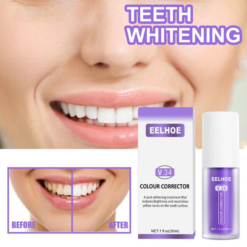 Riparazione danni sbiancamento dentifricio rimuovi odore di bocca proteggi smalto utili macchie di erbe rimozione dentifricio orale