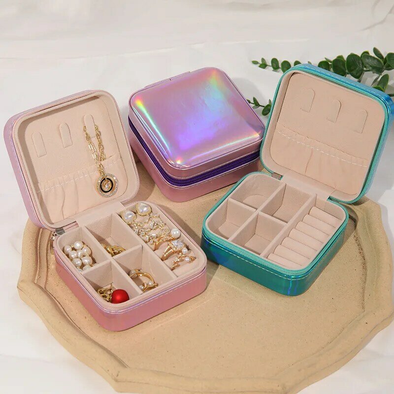 Kotrean 산화 방지 쥬얼리 보관 상자, 반지 귀걸이, 휴대용 쥬얼리 상자, 제조 업체