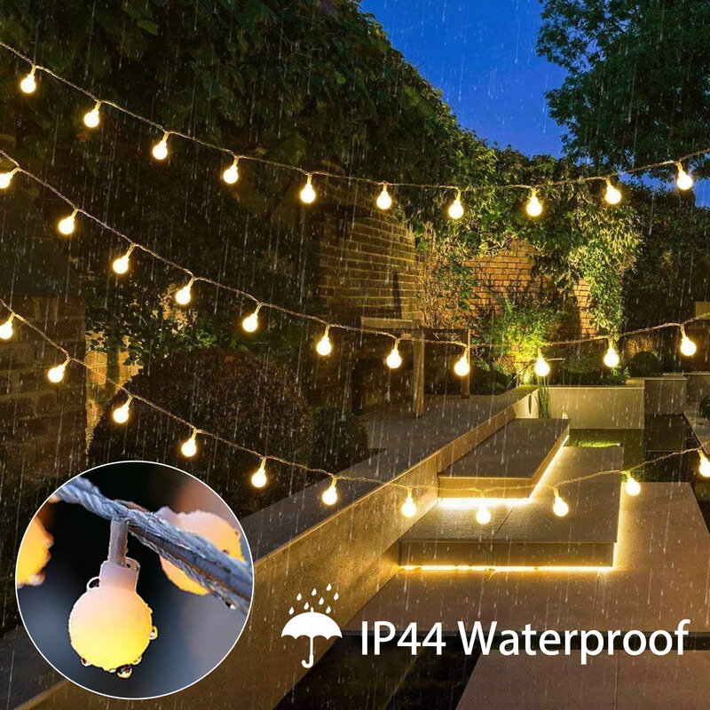 100 LED-Lichterketten USB/Teig Lichterkette Lichter für Indoor Outdoor Party Hochzeit Weihnachts garten umwelt freundliche Energie einsparung