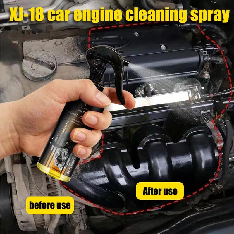 Nettoyant pour moteur de voiture, livres de décontamination injuste, produit pour compartiment moteur, détails automobiles