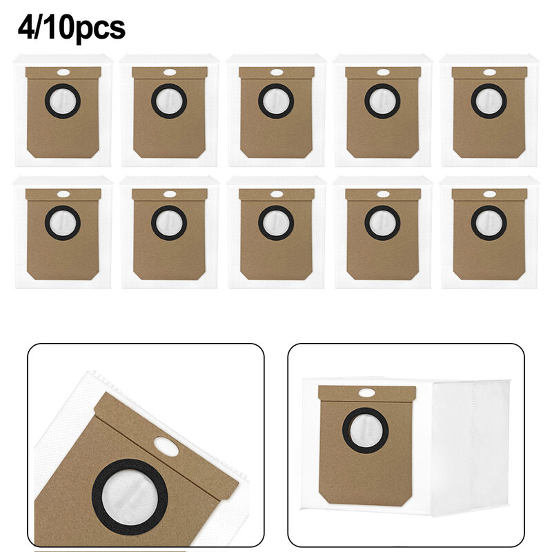 4/10Pcs Dust Bags For Cecotec For Conga 2299 Ultra 2499 7490 8290 Vacuum Cleaner Parts Household Cleaning Tools Accessories