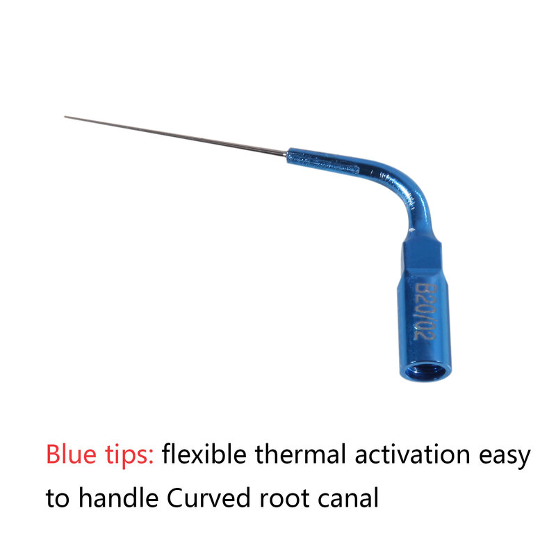 3 pezzi punta in lega di titanio per dentale Endo Ultra attivatore LED ad ultrasuoni irrigatore canale radicolare manipolo Scaling C20 G20 B20