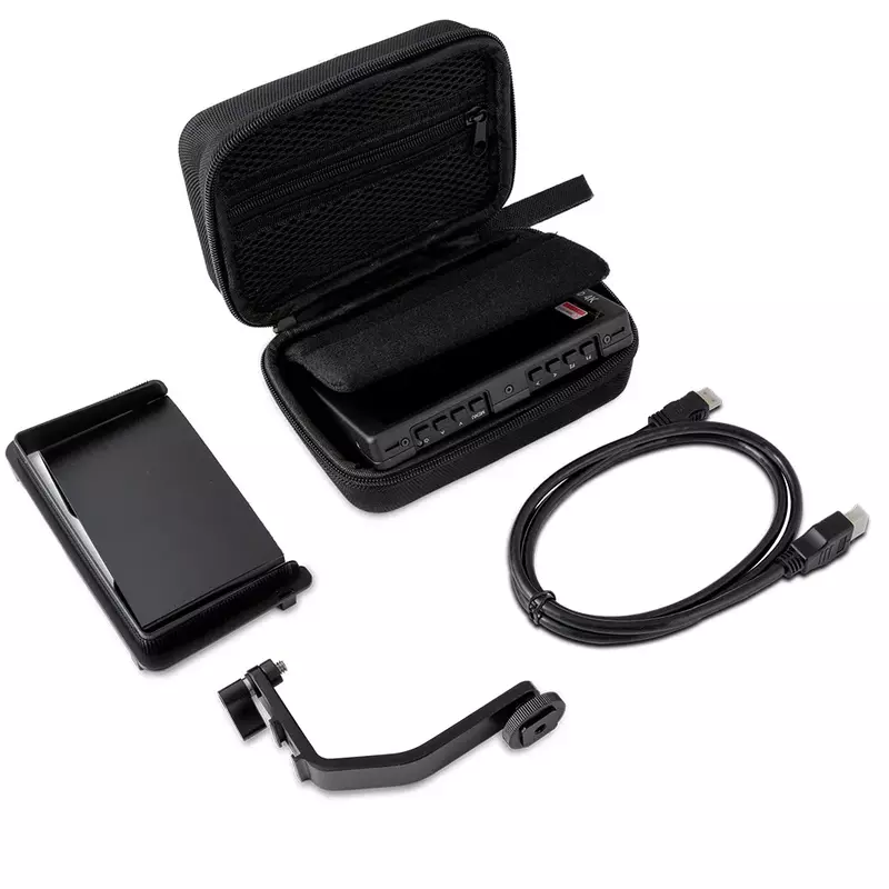 Feelworld borsa portatile che trasporta custodia nera per Feelworld F6PLUS F5PROV2 FW568 F570 Monitor da campo da 4.5-6"