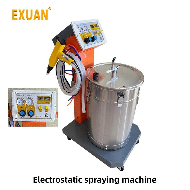Máquina de pulverización electrostática, máquina de pulverización de polvo de plástico, PISTOLA DE PULVERIZACIÓN completamente automática