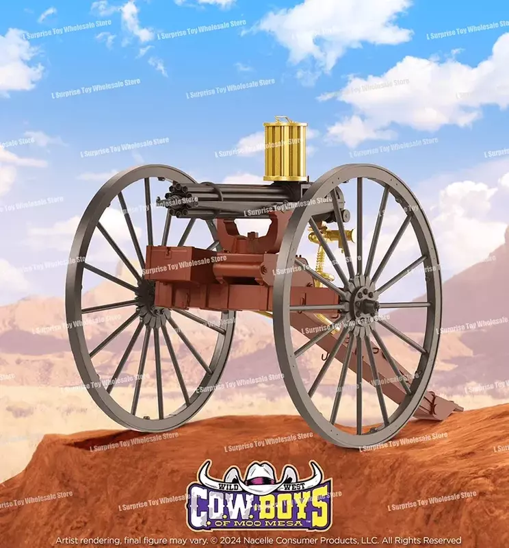 Original gondel wild west c. o. w.-jungen von moo mesa cowboys terror bulle kate marshall moo anime action figur figur geschenke spielzeug