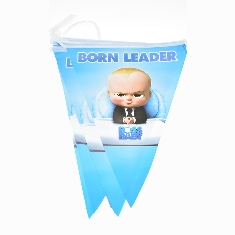 Boss tema festa di compleanno stoviglie usa e getta decorazioni Banner sfondo piatto tazza tovagliolo per forniture per feste baby Shower