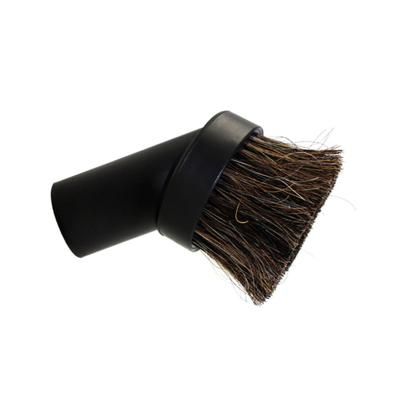 진공 청소기용 긴 말 털 라운드 브러시, 어댑터 포함, 가정용 청소 도구 및 액세서리, 32mm ~ 35mm, 1pc