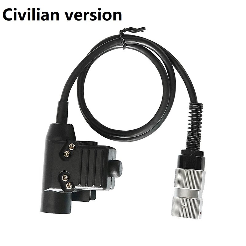 Tactical U94 6-pin Ptt versione civile cuffie da tiro Ptt per PRC 152 PRC 148 Radio per auricolare tattico COMTAC TAC-SKY