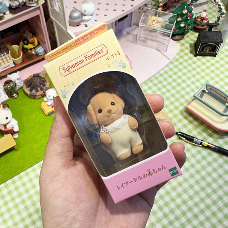 Sylvanian Families Anime Figure Model Toys, Kindergarten Baby Series Decoration, Figurinhas Colecionáveis, Festival Gift, Novo, 2024