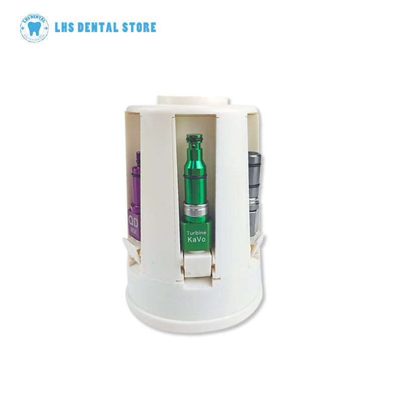 Dental Handpiece Cleaning Oil Lubricator With 6 Style Connector Portable Maintenance Tools