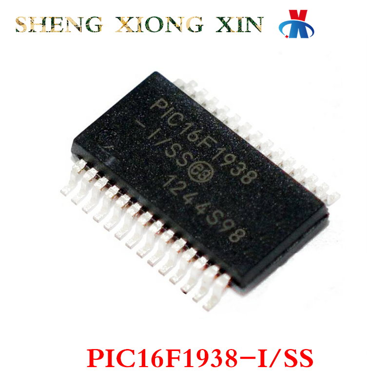 5 pièces/lot 100% nouveau PIC16F1938-I/SS SSOP-28 8 bits microcontrôleur-MCU PIC16F1938 circuit intégré