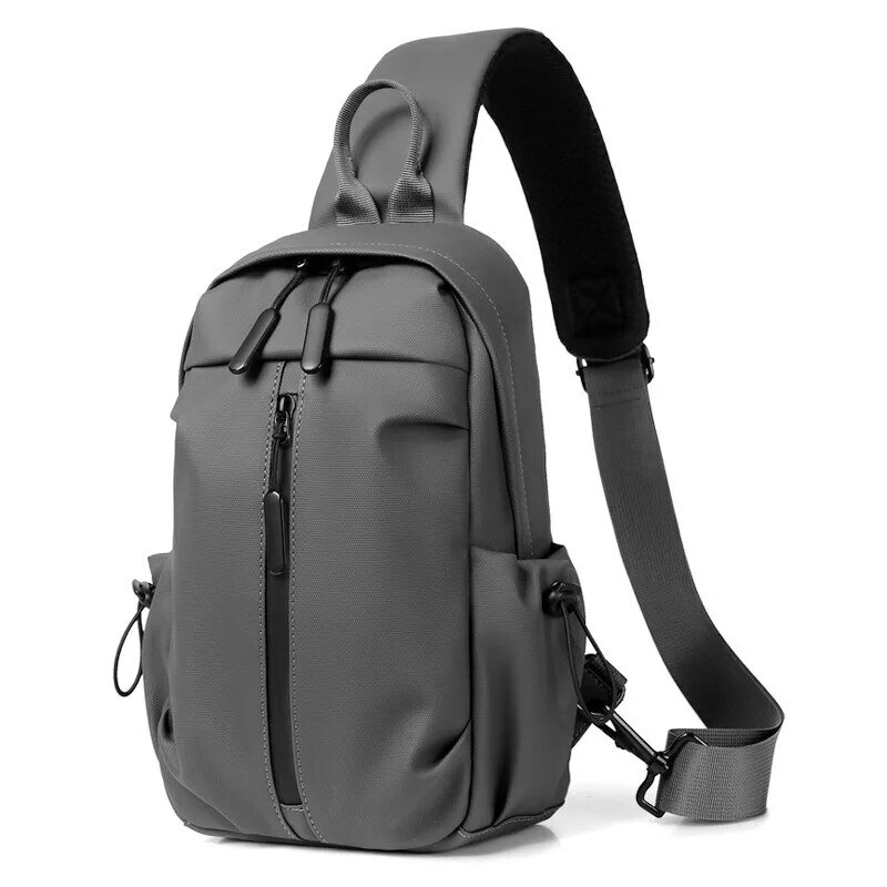 Нагрудная сумка для мужчин, повседневный модный многофункциональный рюкзак с диагональным крестом