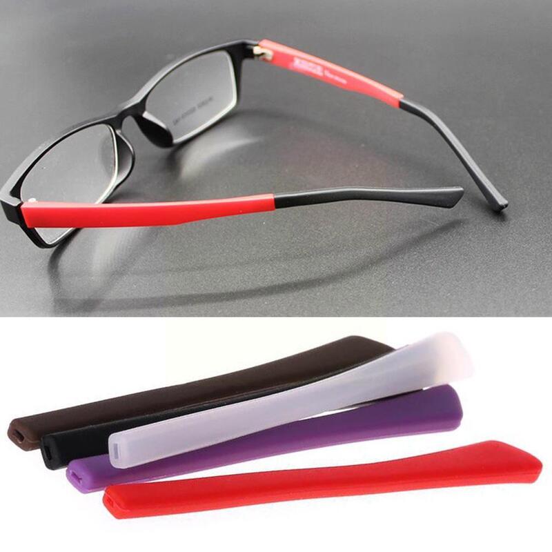 ที่เกี่ยวหูแว่นตา1คู่ซิลิโคนนิ่มป้องกันการลื่นแว่นสายตาปลายการอ่านเปลี่ยนแว่นตา